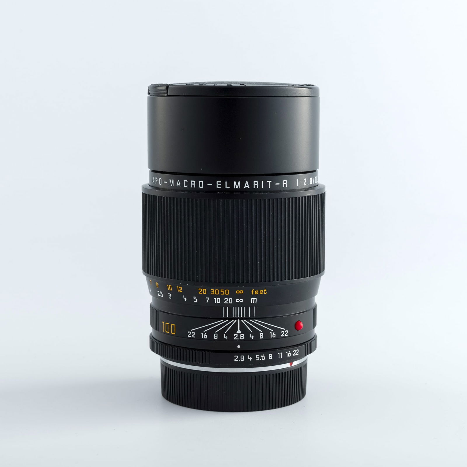 A Leica Apo-Marco-Elmarit-R 1:2.8/100 lens, around 1986 (1 of 6)