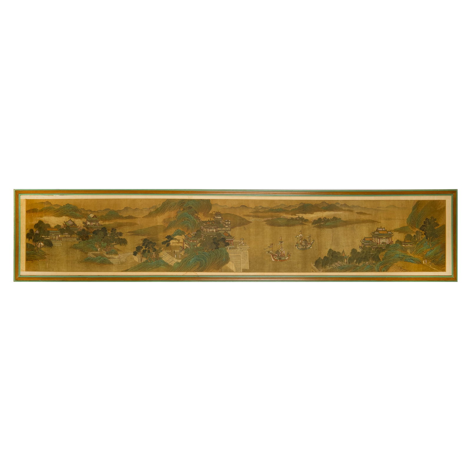 A Chinese 'landscape' handscroll painting, attributed to Zhao Boju (Chinese, 1120-1182) (1 of 8)