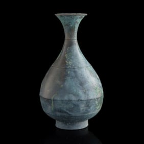 A Chinese bronze 'yuhuchun' vase, Song/Yuan dynasty
