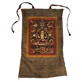A Tibetan Thangka, 18th century