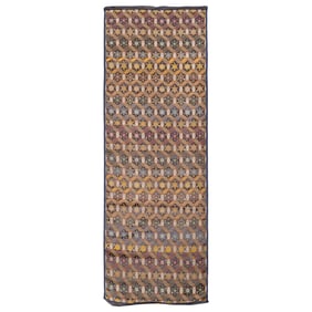 A bolt of Chinese brocaded satin, late 19th century