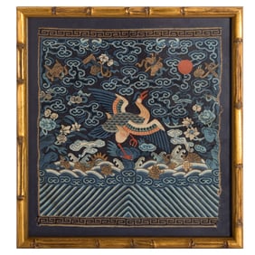 A Chinese kesi ranking badge, early 19th century