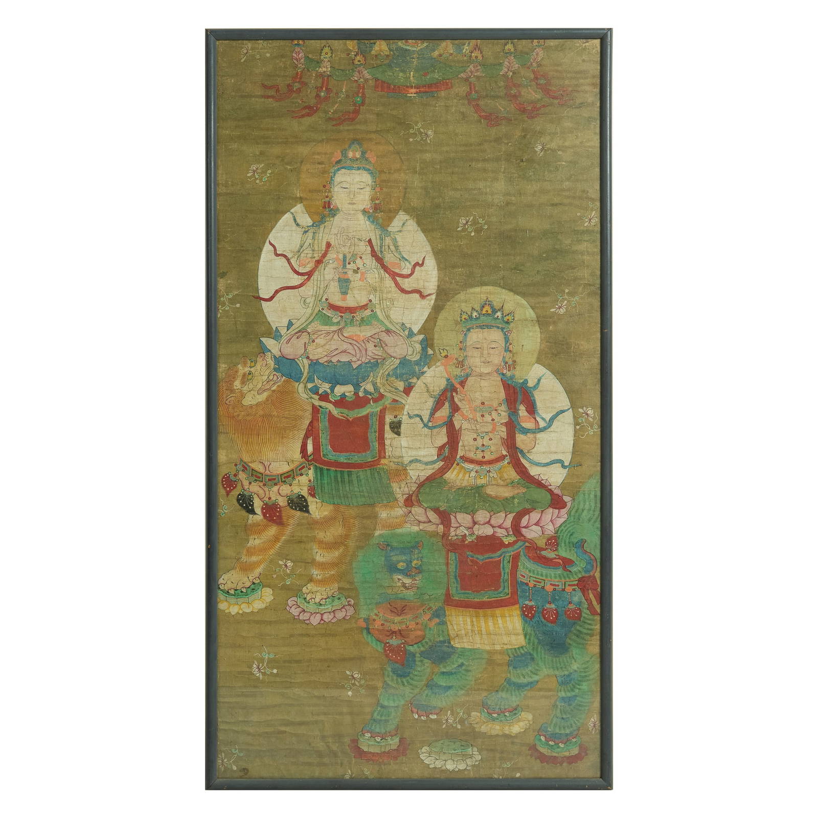 A Chinese 'Shuilu' ritual painting, 18th century