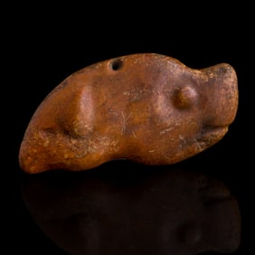 A Chinese jade bird, Hongshan Culture (possible)