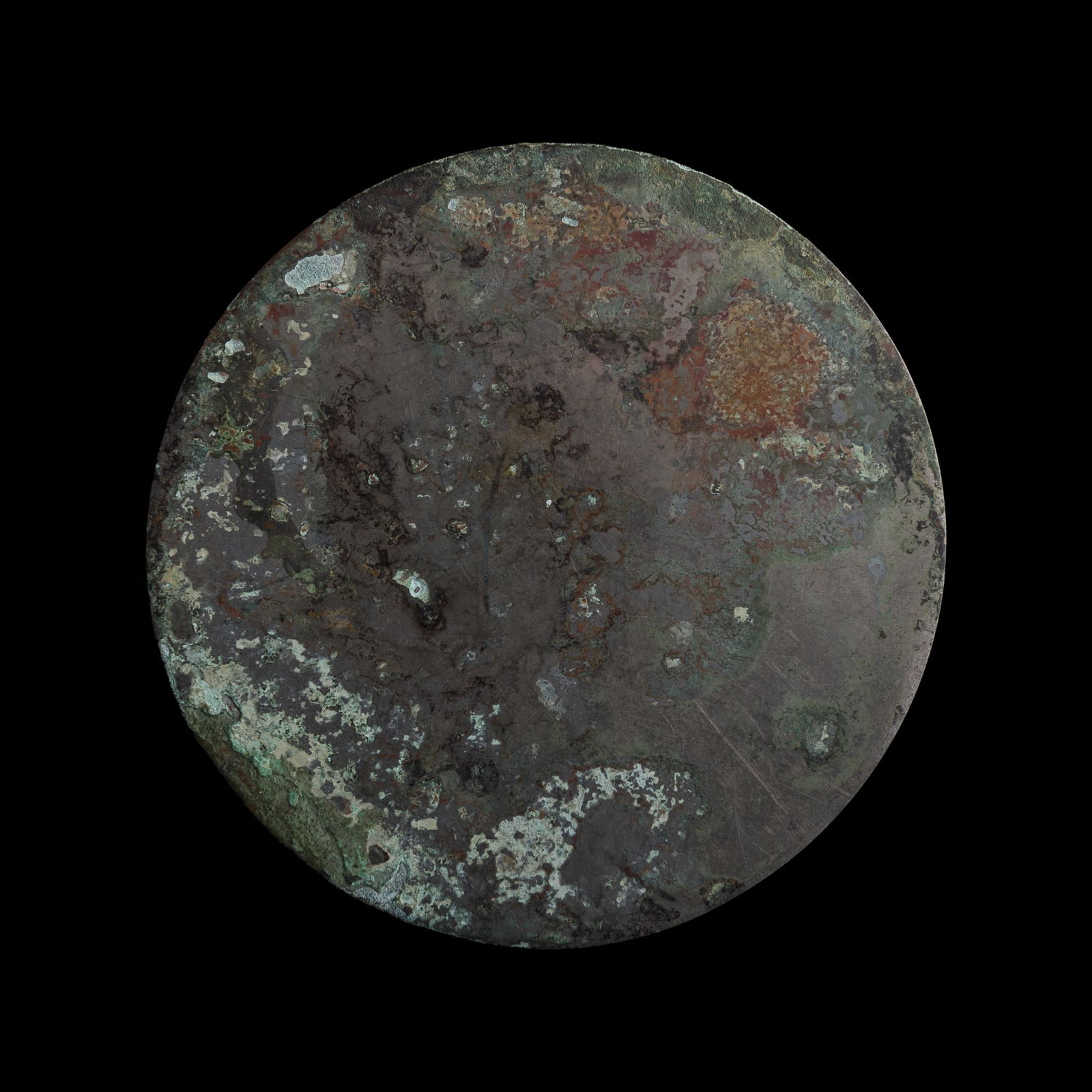 A Chinese bronze mirror, Tang dynasty - 2