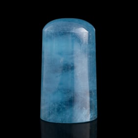 A Chinese aquamarine seal, 19th century