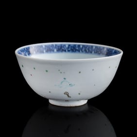 A Chinese blue and white bowl, Ming dynasty