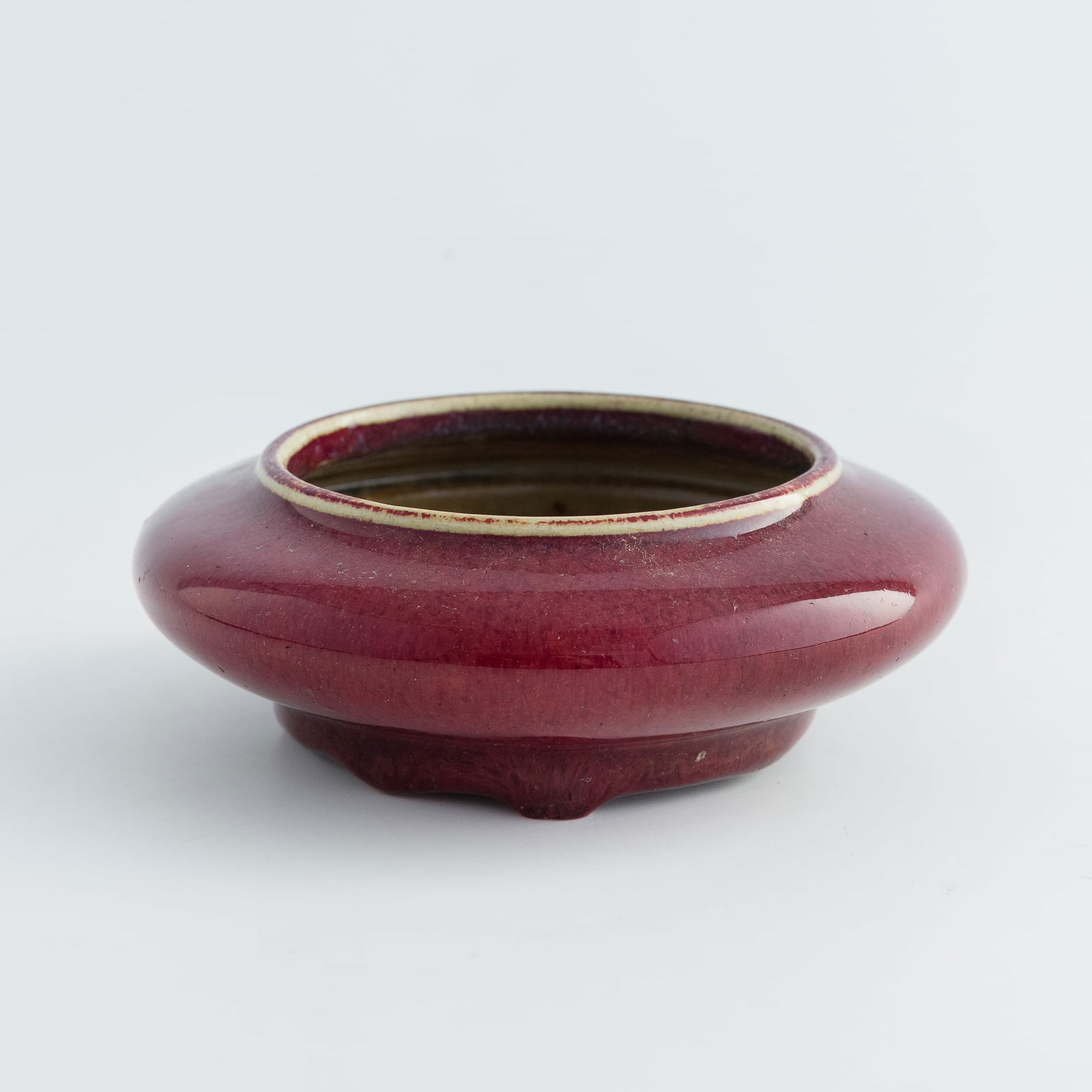 A Chinese flambe water coupe, late 18th century (1 of 8)