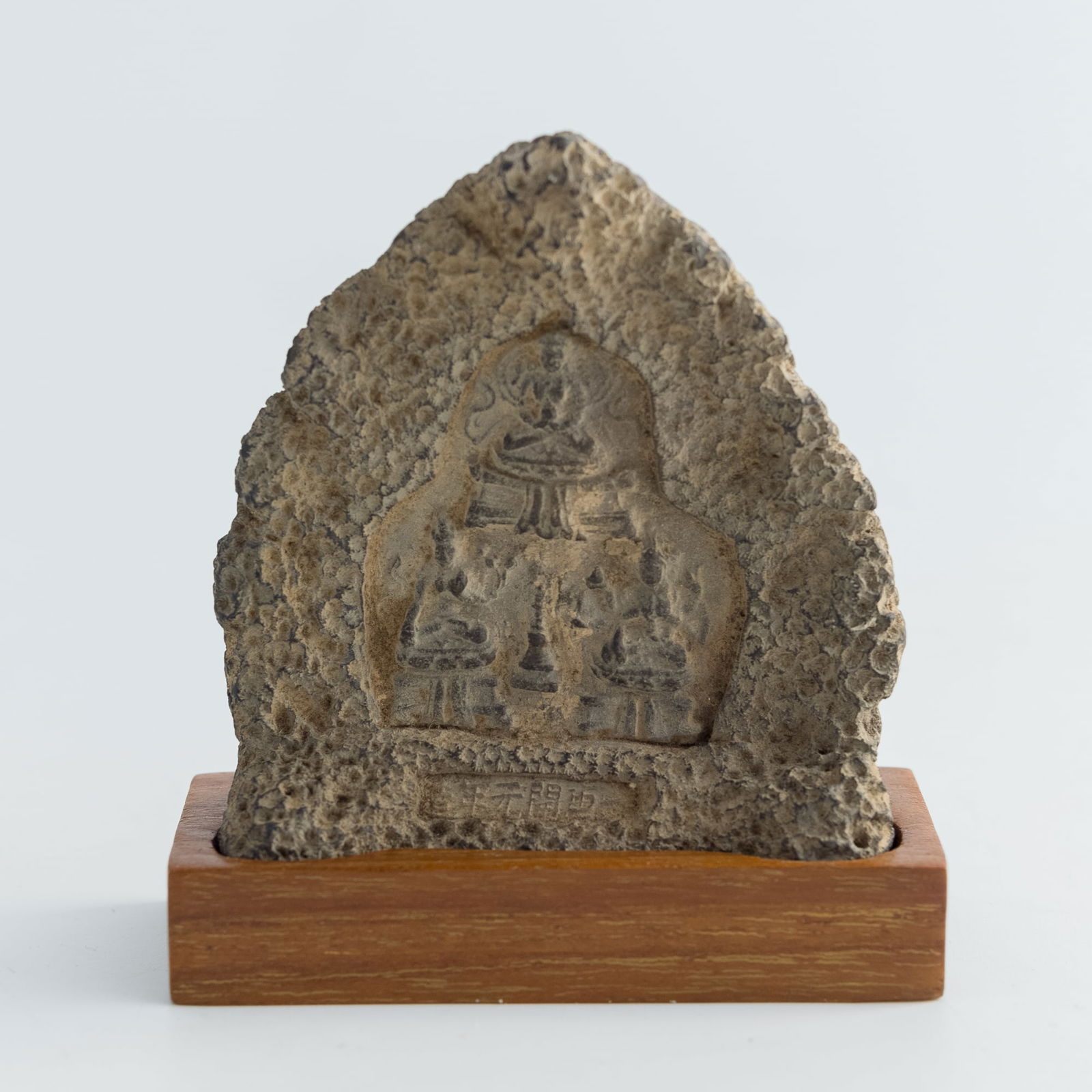 A pottery Buddhist shrine - 2