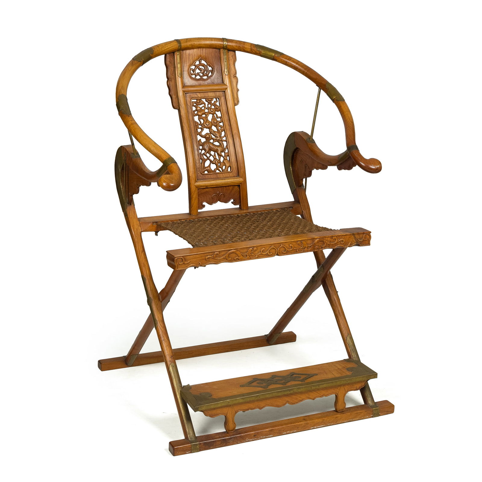 A Chinese Huanghuali folding chair (1 of 8)