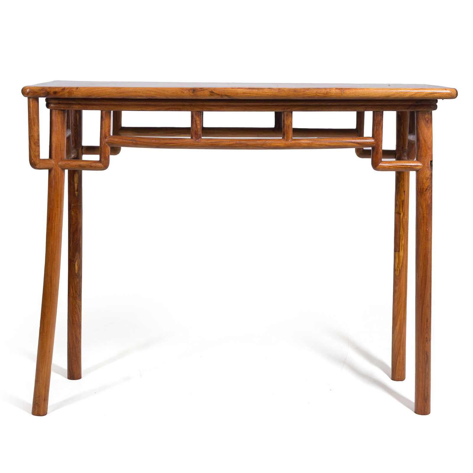 A Chinese huanghuali table, Tiaozhuo, (1 of 9)
