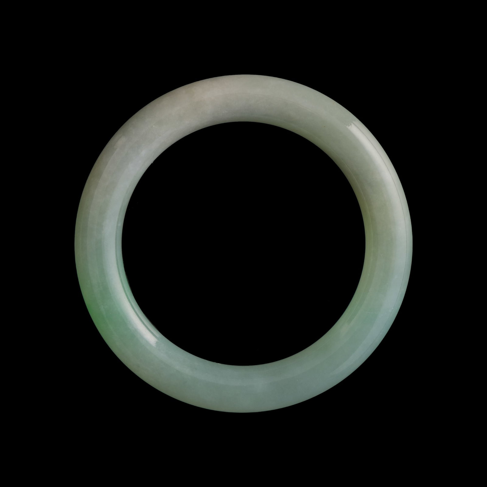 Two Chinese jadeite bangles - 5