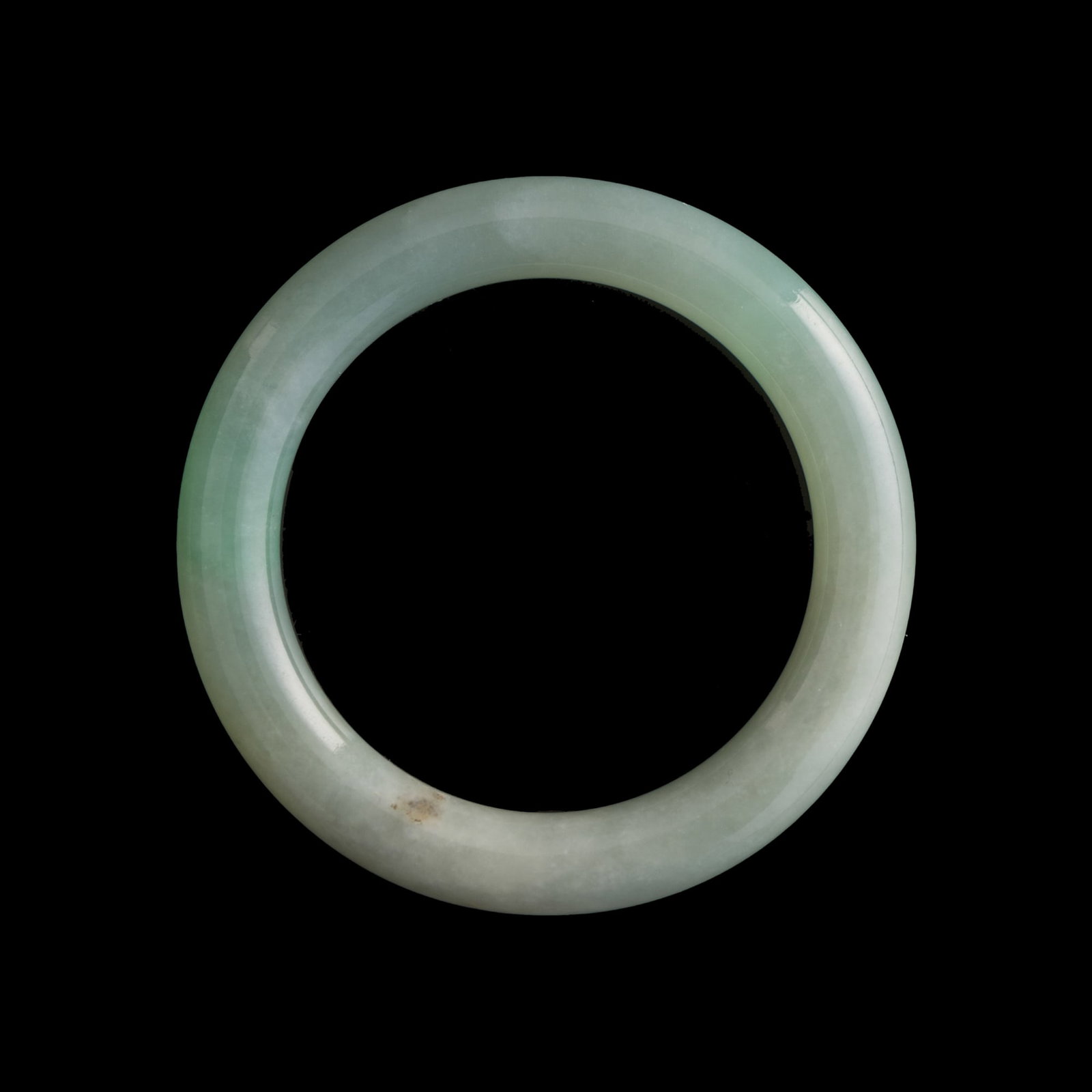 Two Chinese jadeite bangles - 6
