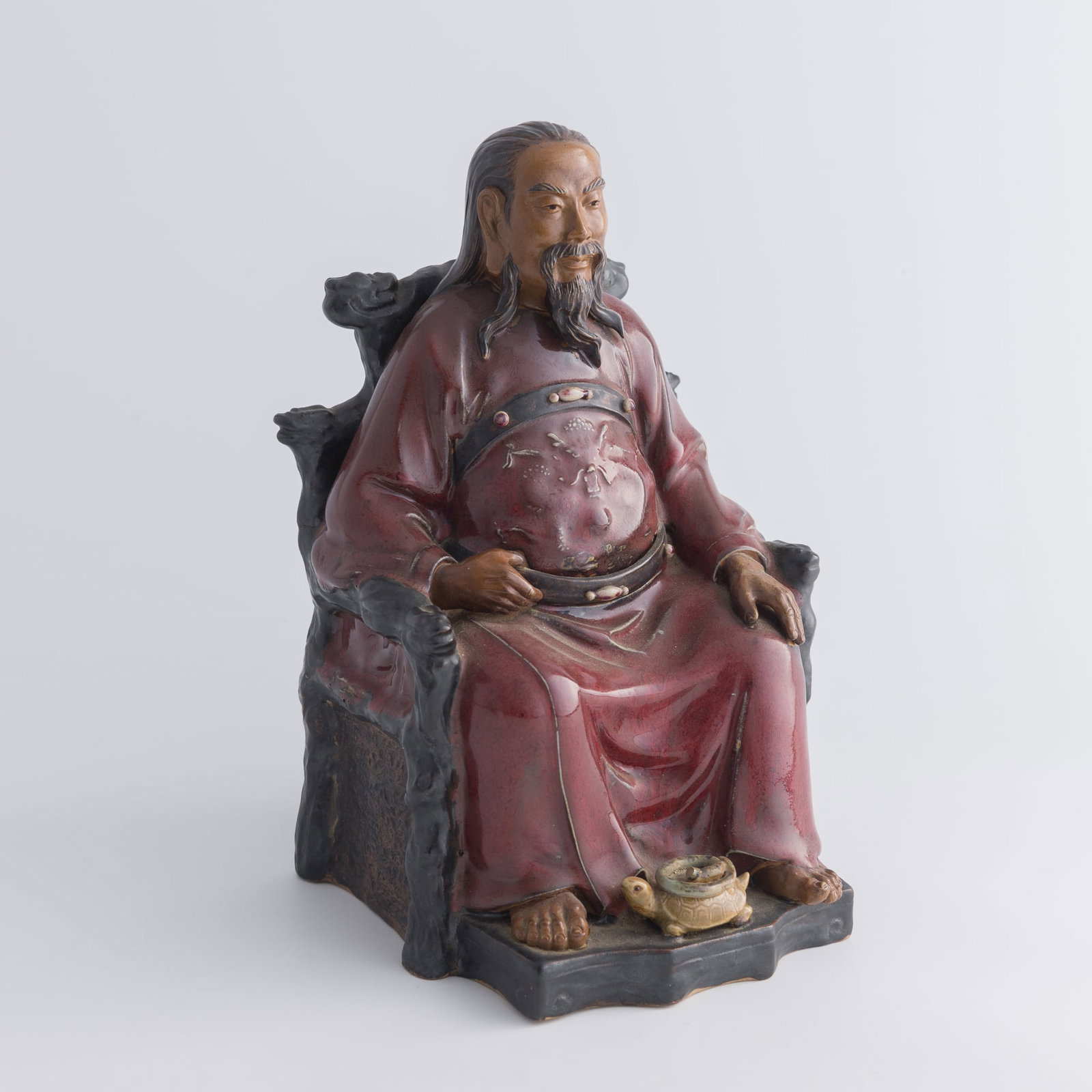 Two Chinese Shiwan ware figures - 11