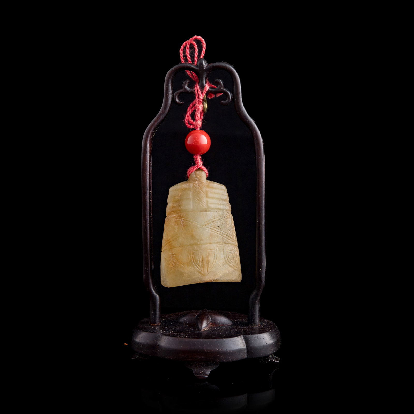 A Chinese jade bell, Ming dynasty (1 of 10)