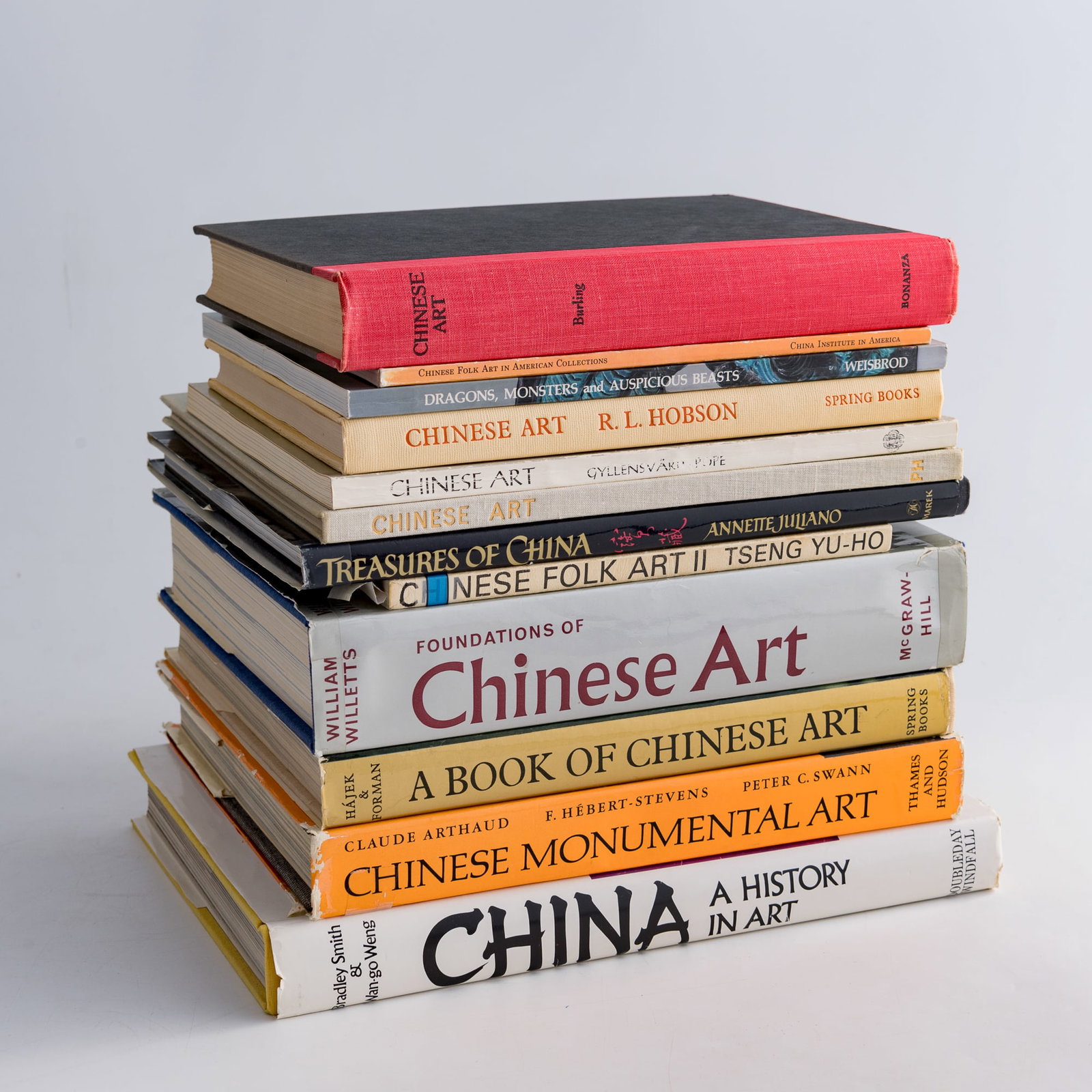 A group of twelve English-language books on Chinese art (1 of 5)