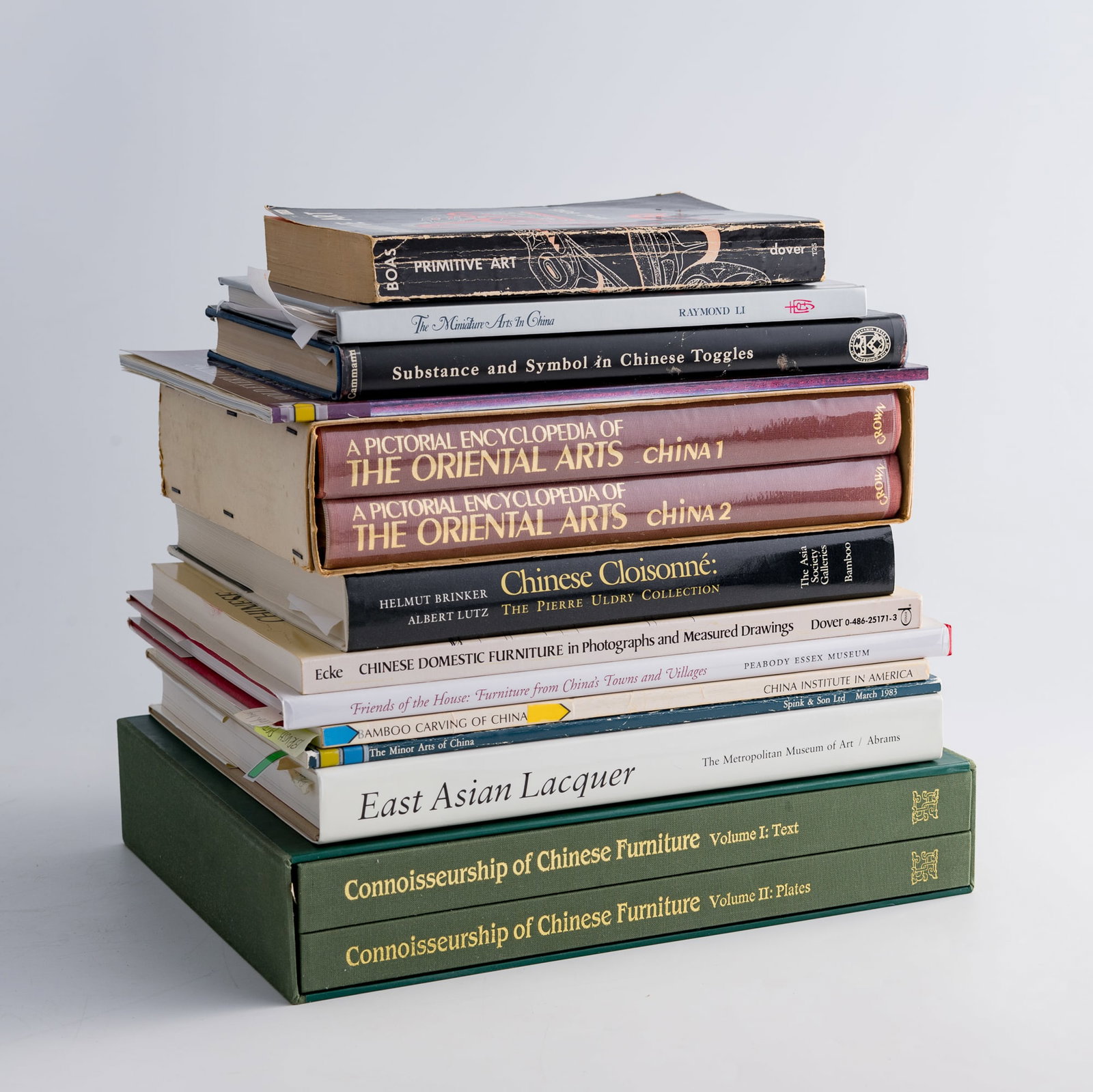 A group of fourteen English-language books on Chinese art and primitive art (1 of 6)