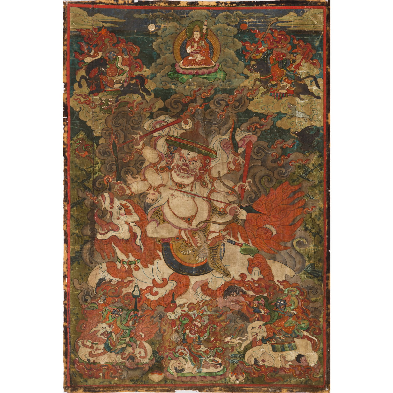 A Tibetan Thangka, Ming dynasty (1 of 5)