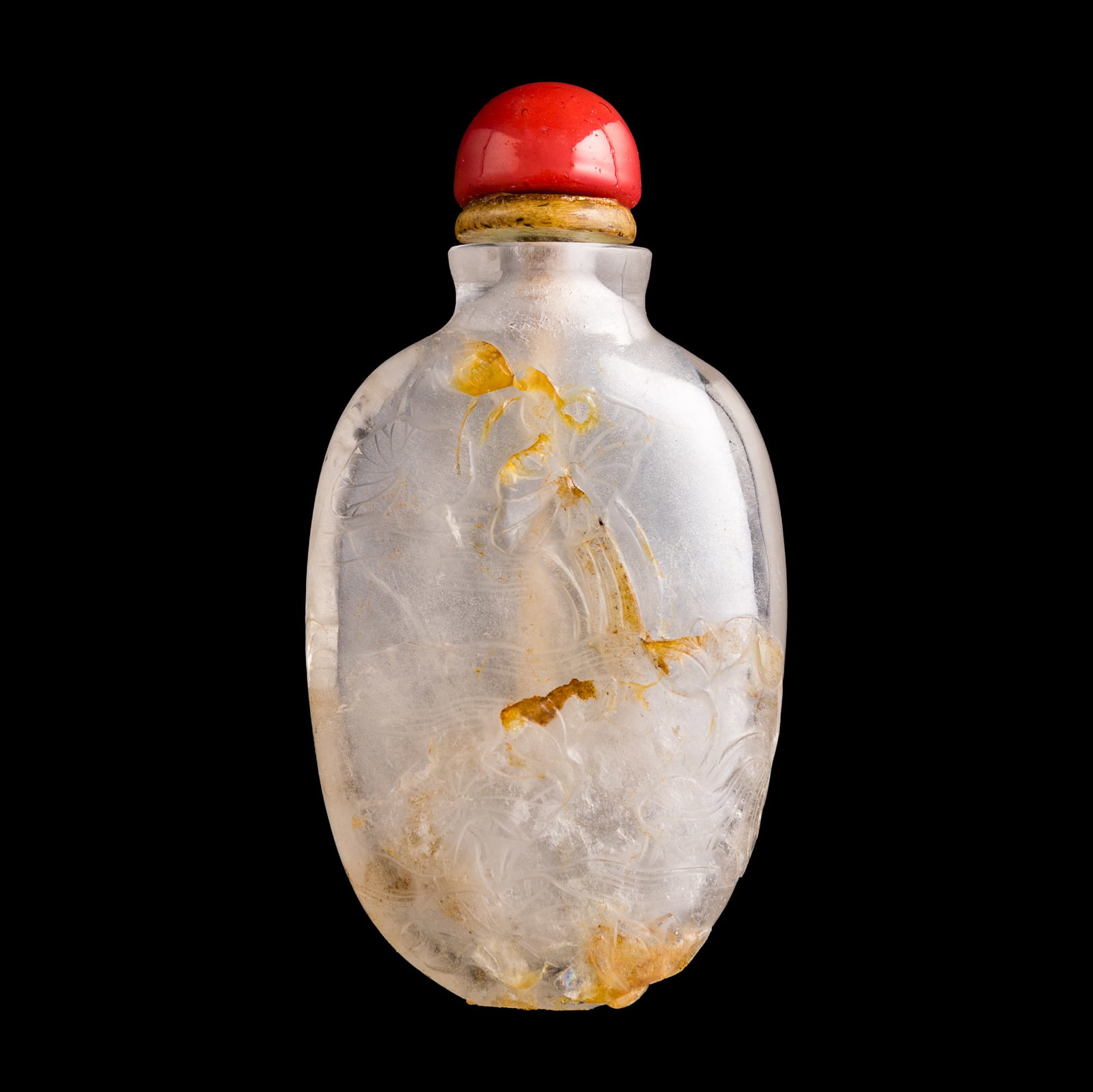 Three assorted Chinese snuff bottles, Qing dynasty - 7