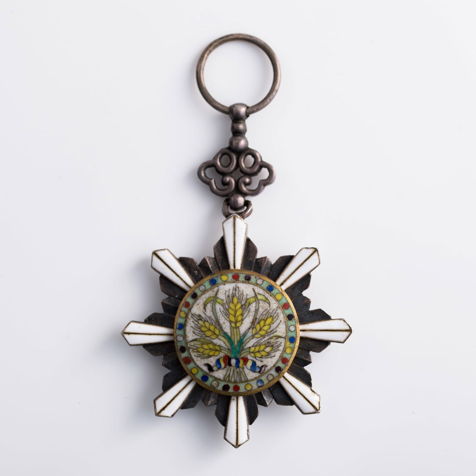A Chinese Beiyang Government Order of Chia Ho (Golden Grain) medal, Republic period (1 of 6)