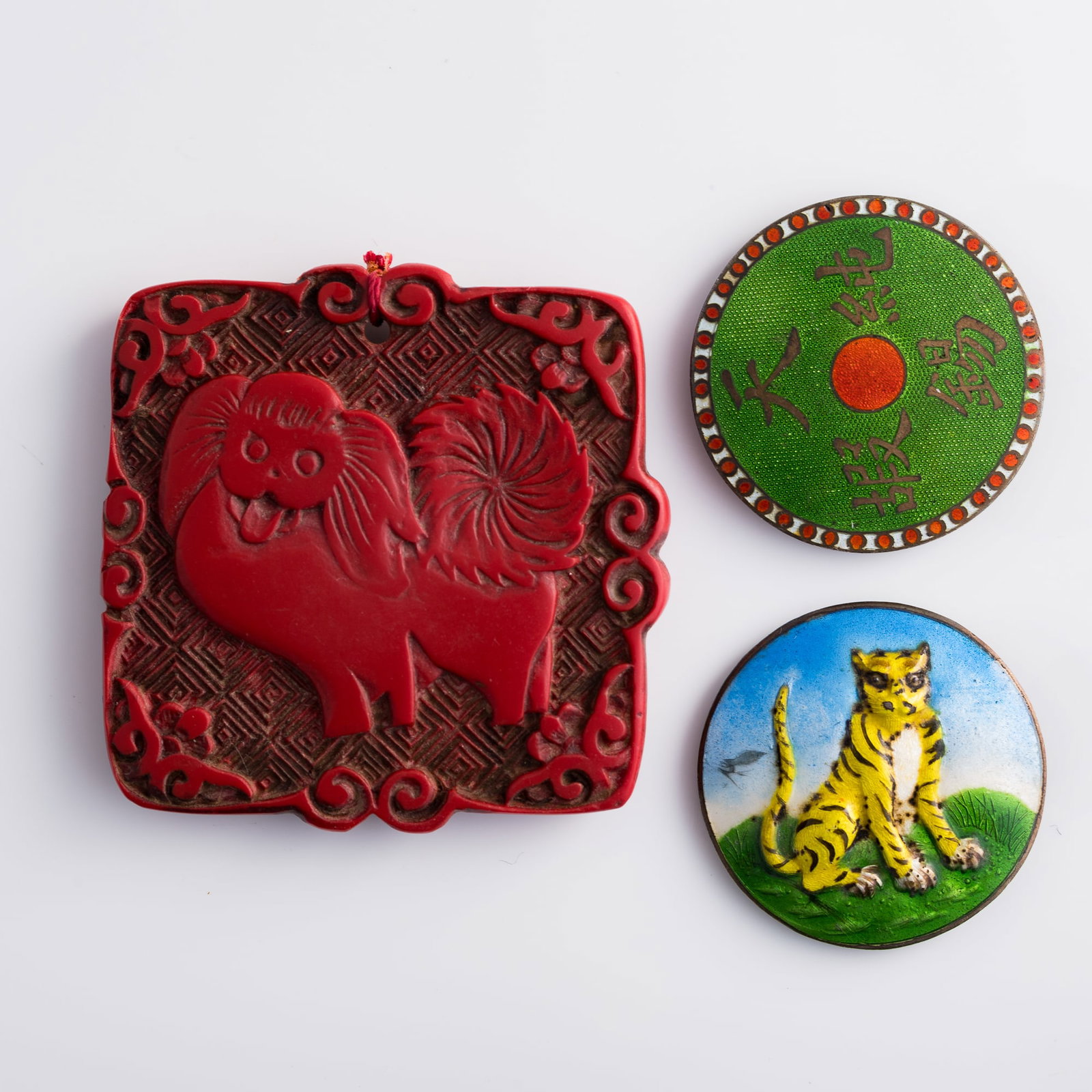 Three Chinese medals