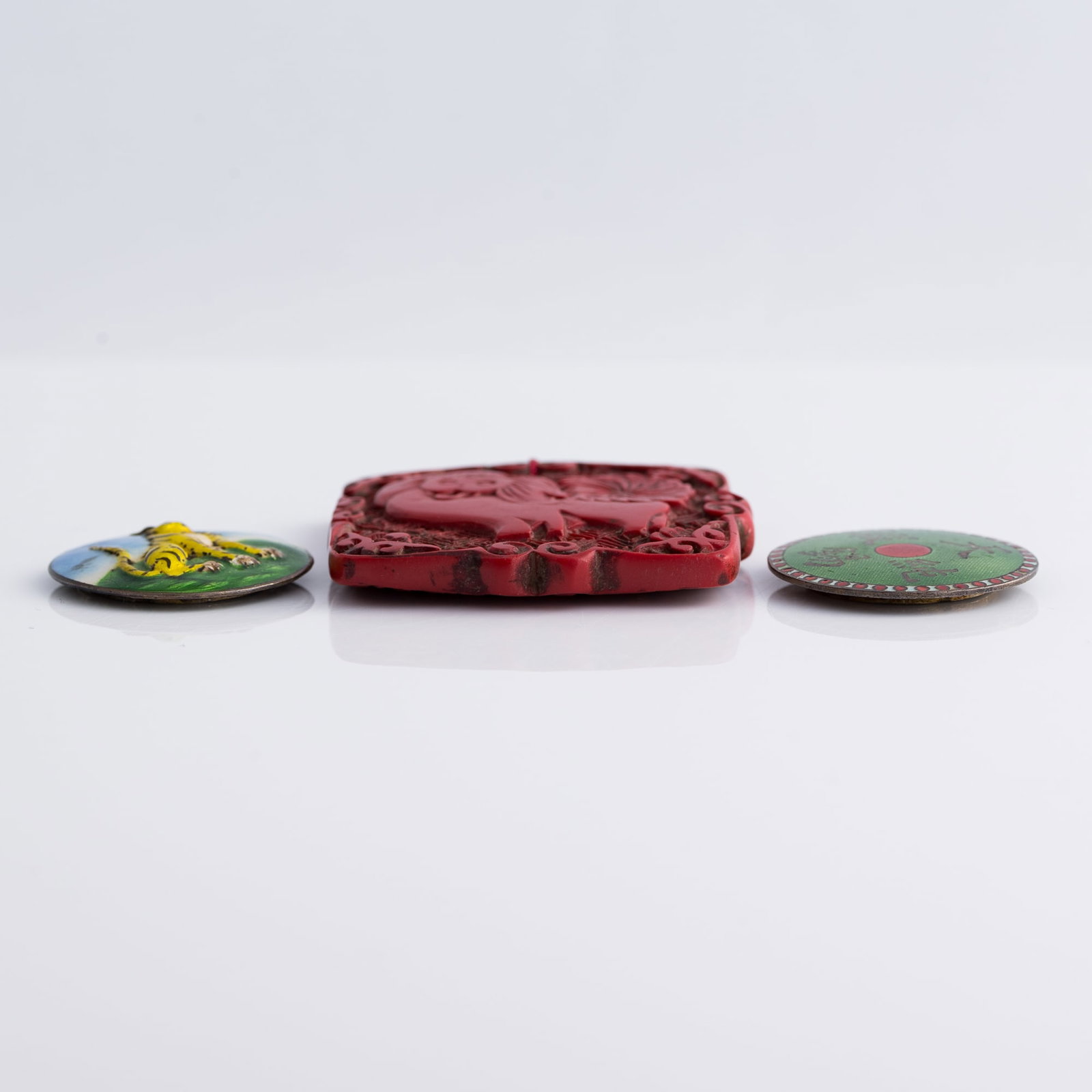 Three Chinese medals - 7