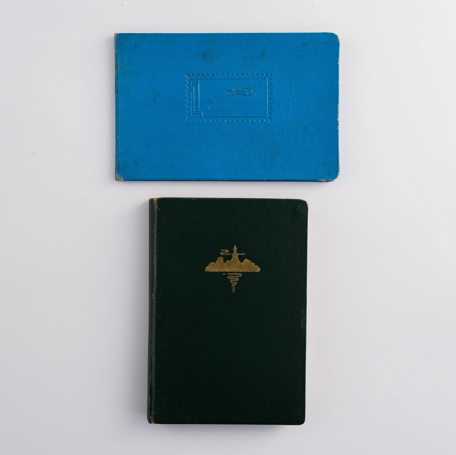 Two Chinese stamp albums, 1960s-1970s (1 of 13)