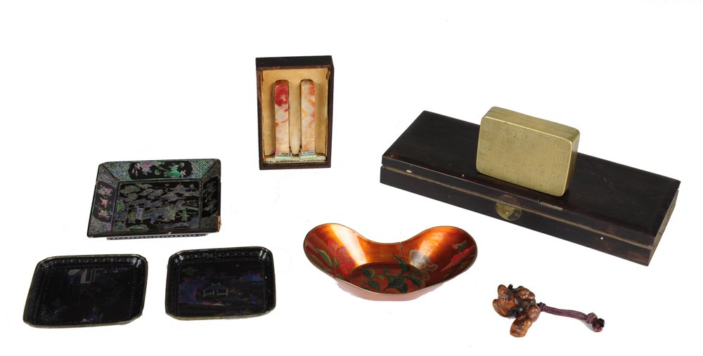 Group of Seven Chinese Scholar's Items (1 of 6)