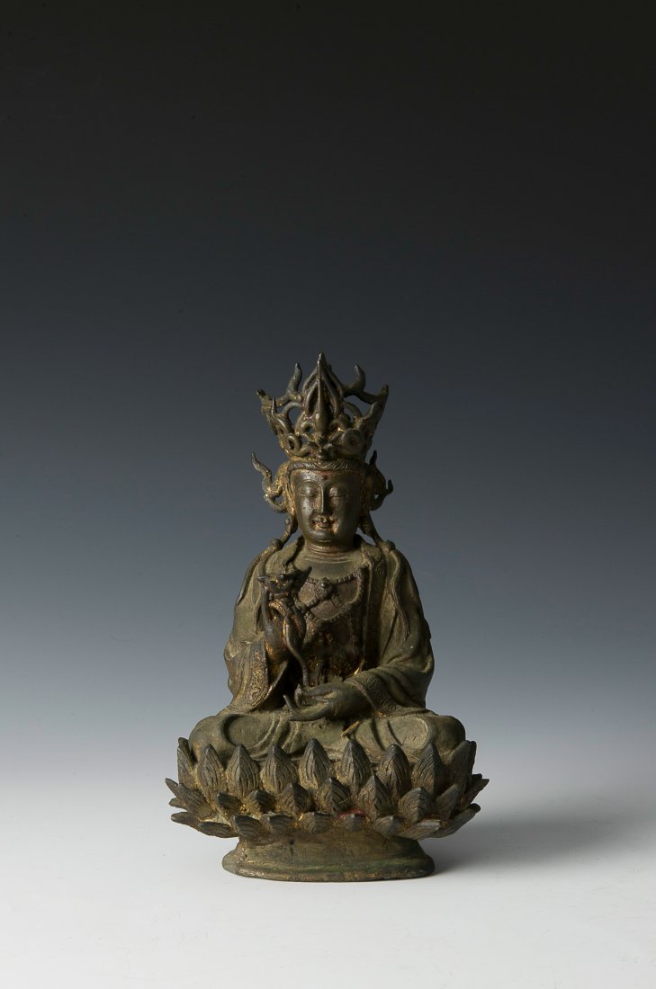 Bronze Seated Guanyin, Ming Dynasty (1 of 8)