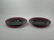 Pair of Beijing Glass Dishes Qing Dynasty