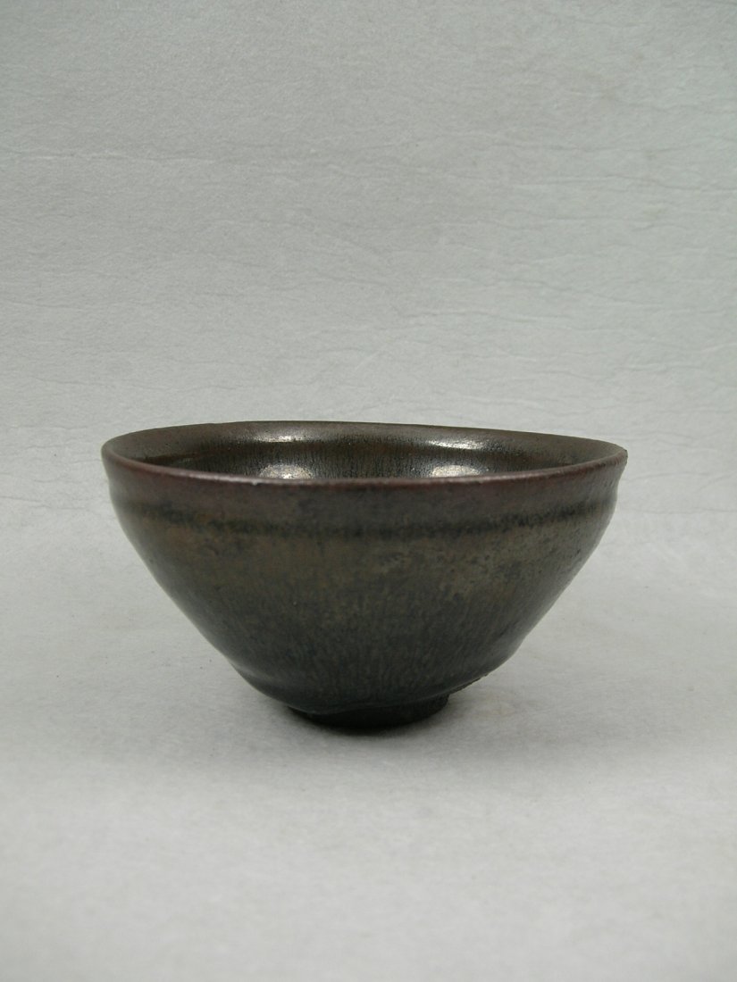 Song Dynasty Jian Ware Hare's Fur Stoneware Tea Bowl (1 of 10)