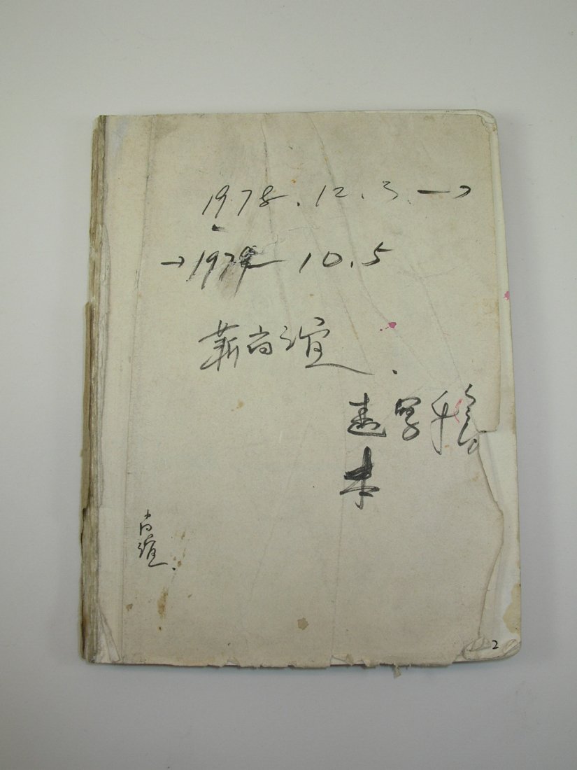 Unusual Chinese Sketch Book Attribute to Jin Shangyi (1 of 10)