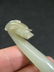 Chinese Carved Pale Celadon Jade Belt Hook Qing Dynasty - 9