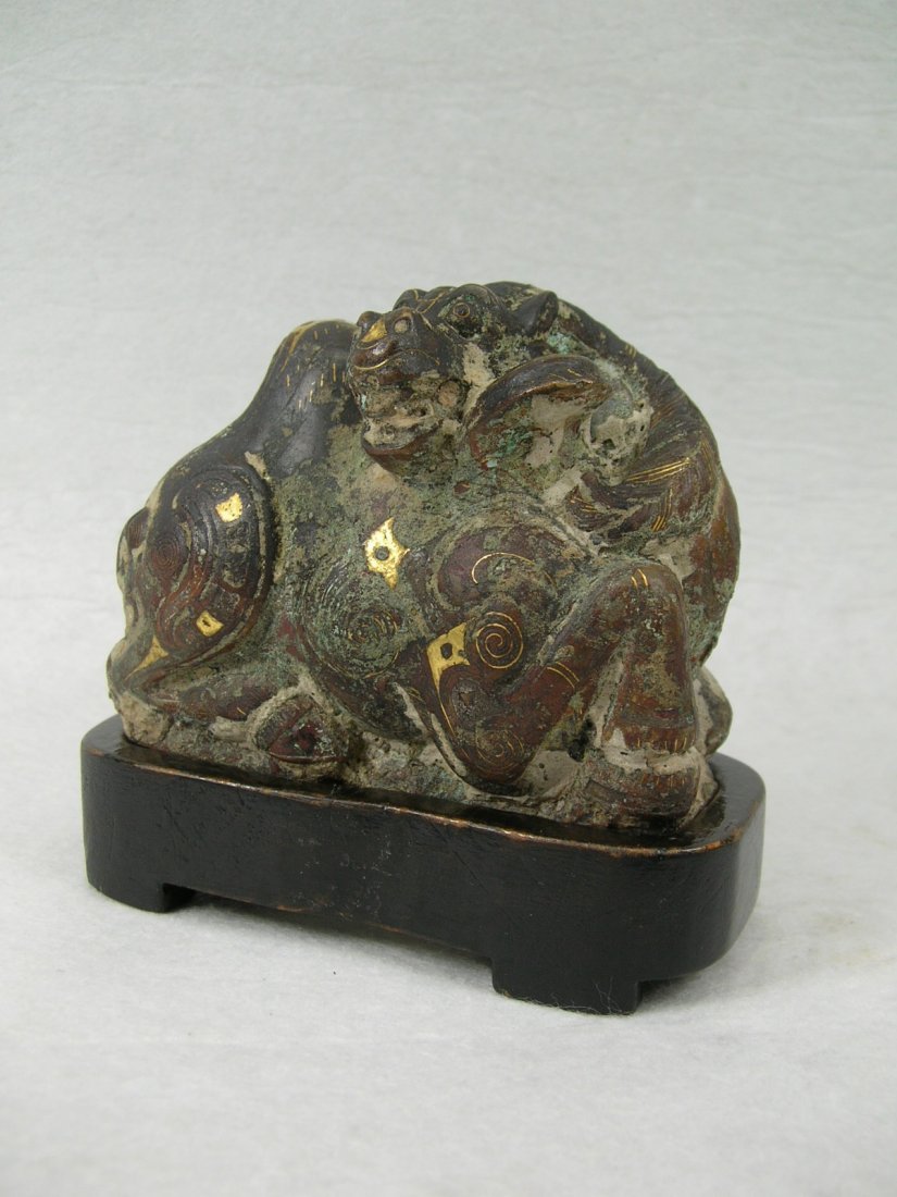 Warring States Camel-Form Bronze Mat Weight (1 of 10)