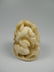 Carved White Jade Finial for Incense Burner - 3