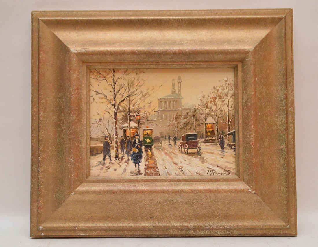 Paul Renard (French, 1941-1997) Paris Street Scene, (1 of 6)