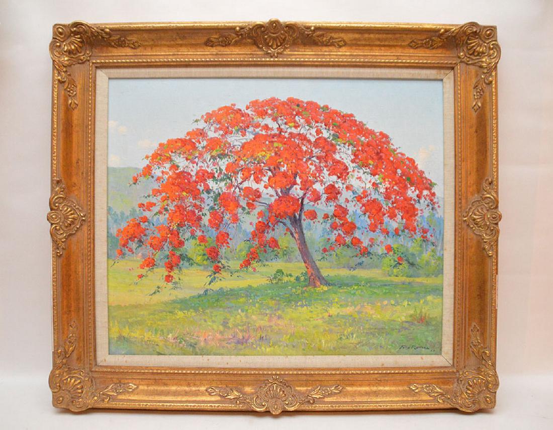 Felix Ramos (CUBA/FLORIDA 1919-1993) oil on canvas, (1 of 4)