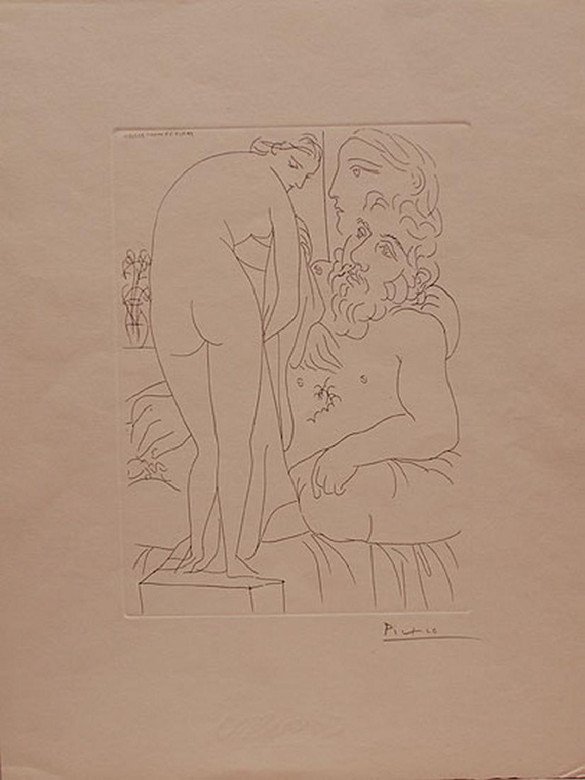 Pablo Picasso (Spanish, 1880-1973), Le repos du (1 of 7)