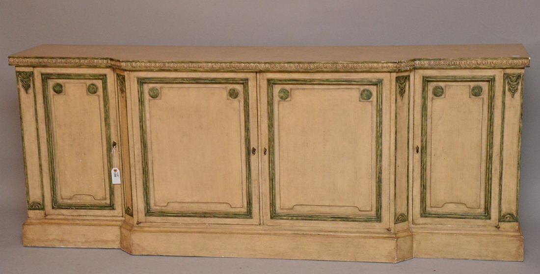 Italian painted sideboard (1 of 5)