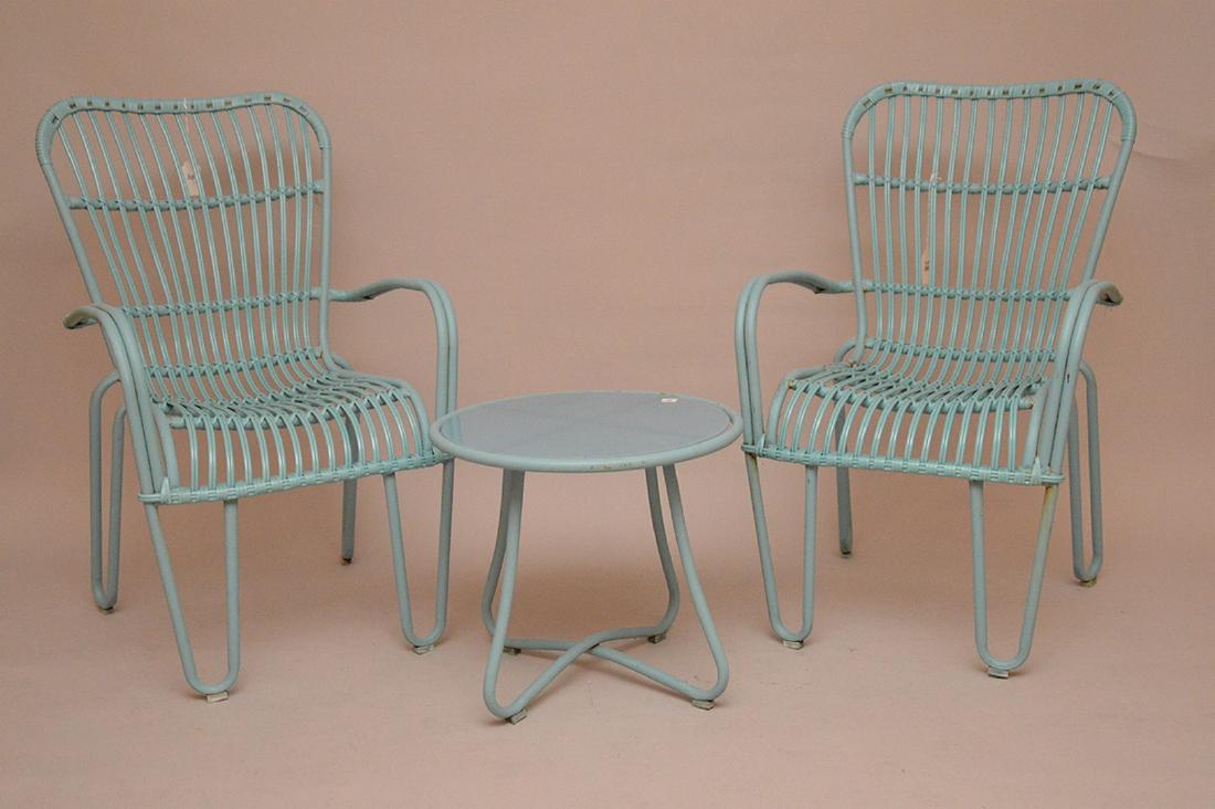 3 Piece Mid Century Patio Suite in the style of Carl (1 of 1)