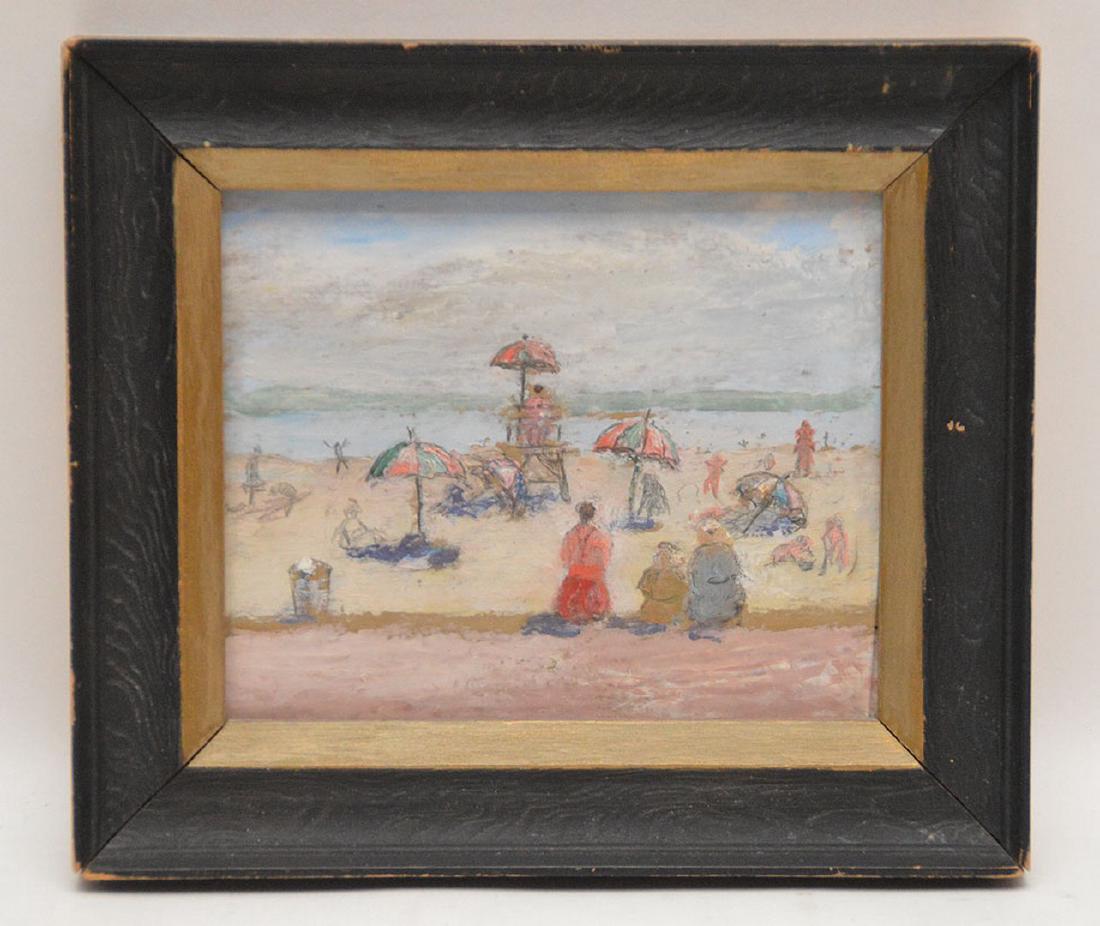 Charles Bauhan (American 20th Century) Gouache Study (1 of 5)