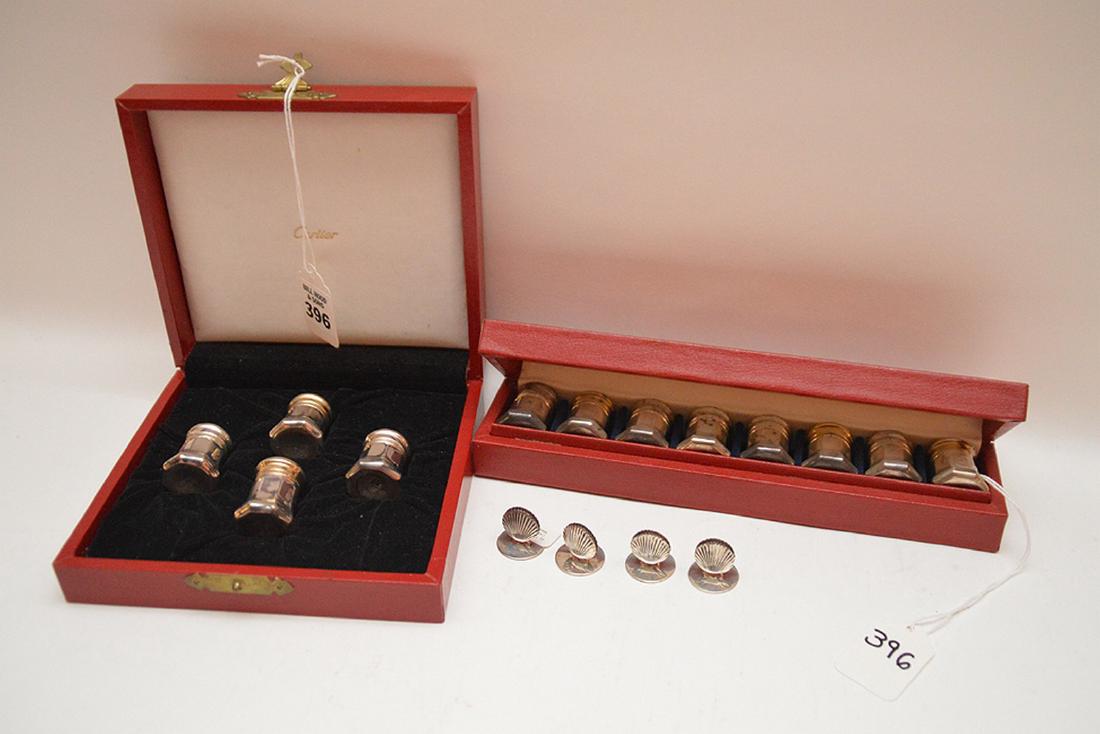 Lot Tiffany & Cartier Sterling.  12 Cartier Sterling (1 of 5)