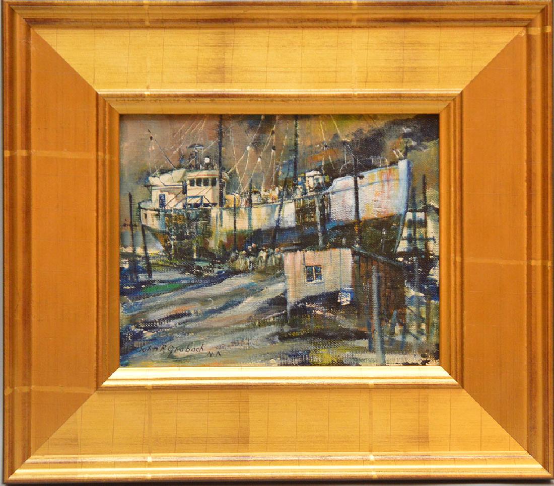John R. Grabach (AMERICAN, 1886-1981) oil on canvas on (1 of 5)