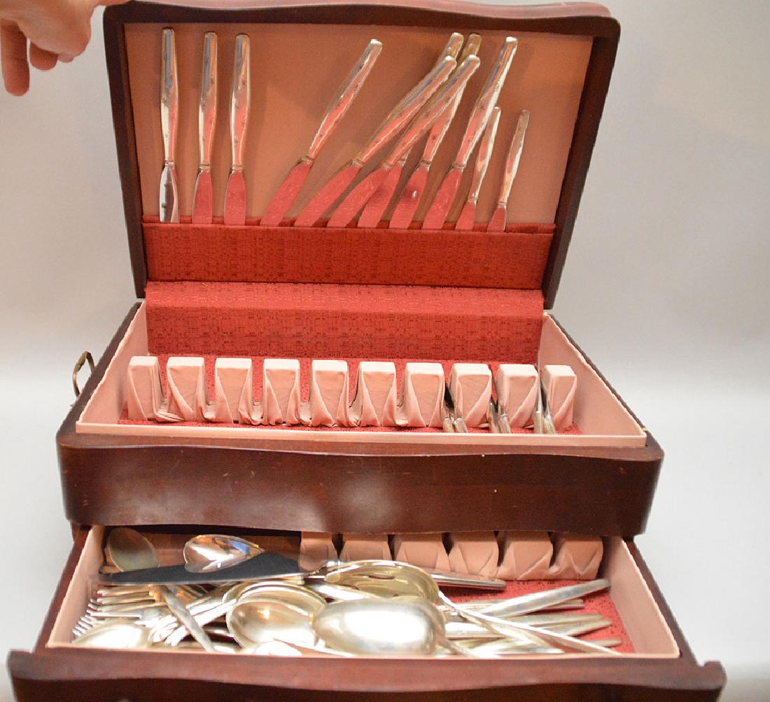 Sterling flatware, Gorham, incl; 9 dinner knives, 9 (1 of 4)