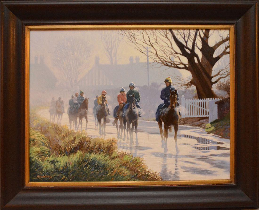 Roy Miller  (American born 1938) oil on canvas, (1 of 8)