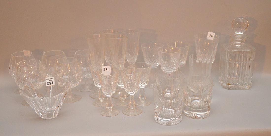 Approx. 21 pcs. Stemware, small vase and decanter, 24 (1 of 5)