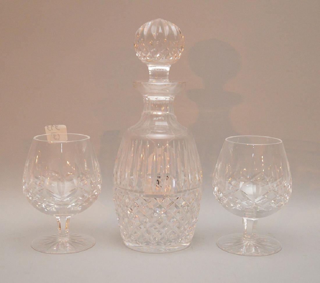 6 pieces of Waterford, decanter and 5 stems (1 of 1)