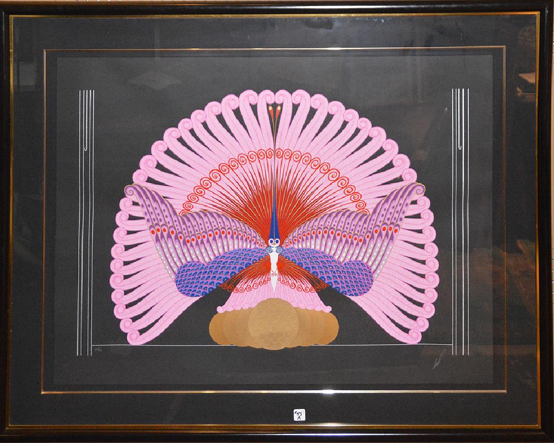Erté (FRENCH, 1892-1990) Serigraph, Phoenix Triumphant, (1 of 6)