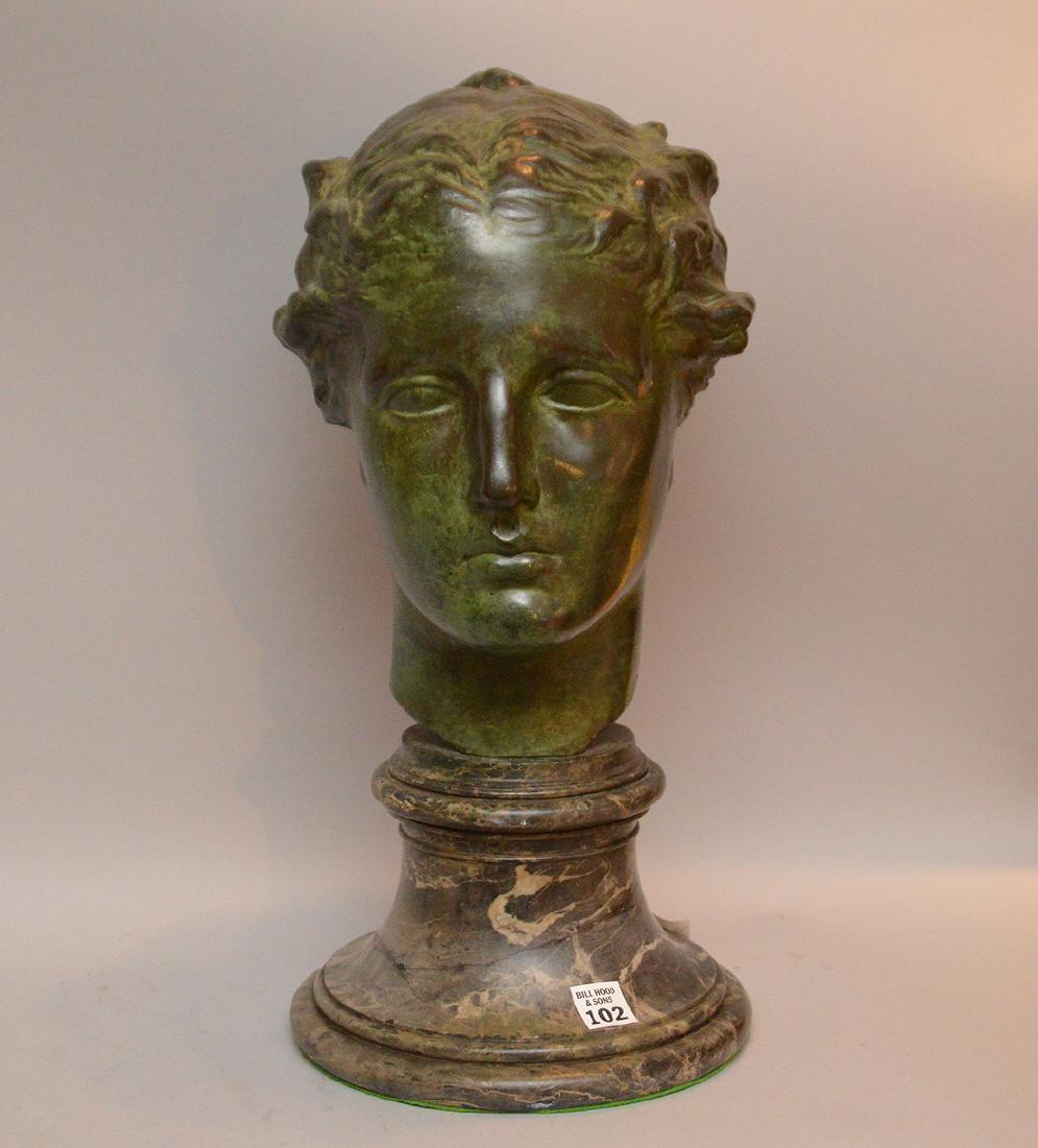 Thomas Hudson Jones (AMERICAN, 1892-1969) bronze bust (1 of 10)