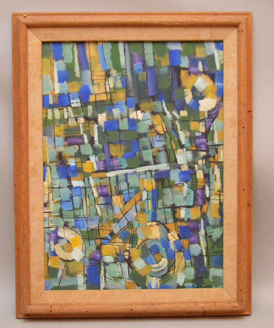 Jules Engel (American/Hungarian, 1909–2003), oil on (1 of 6)